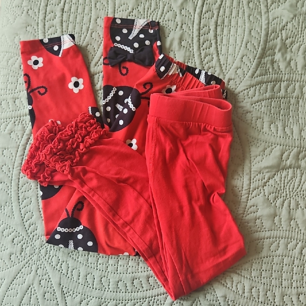Girls' Leggings Bundle — Penelope Plumm & AnnLoren | Size 8